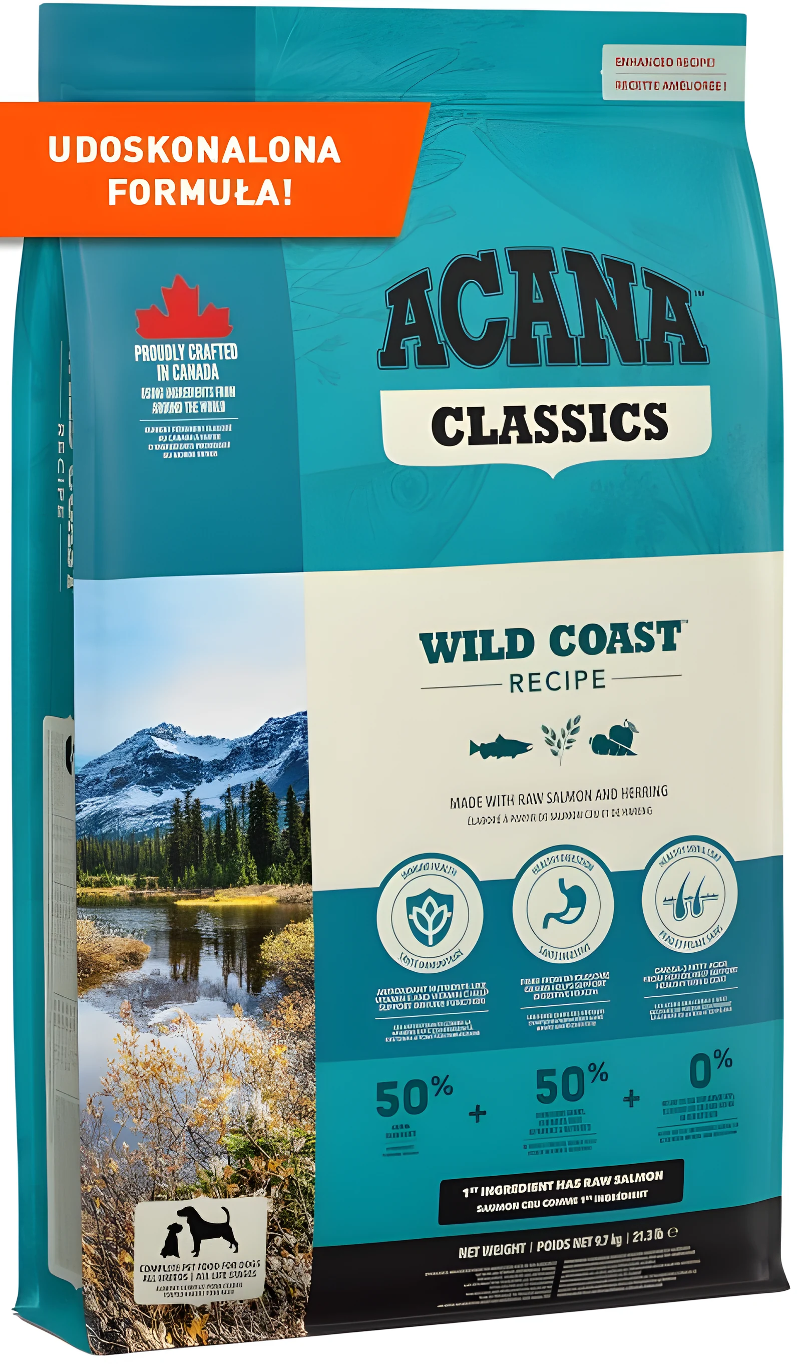 ACANA Classics Wild Coast - sucha karma 9,7 kg