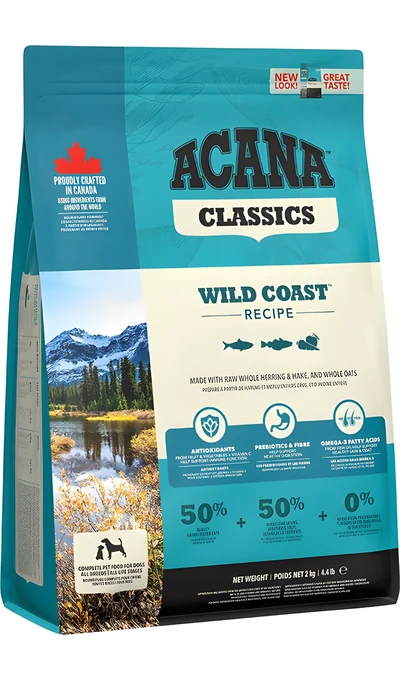 Sucha karma dla psa ACANA Classics Wild Coast - 2 kg