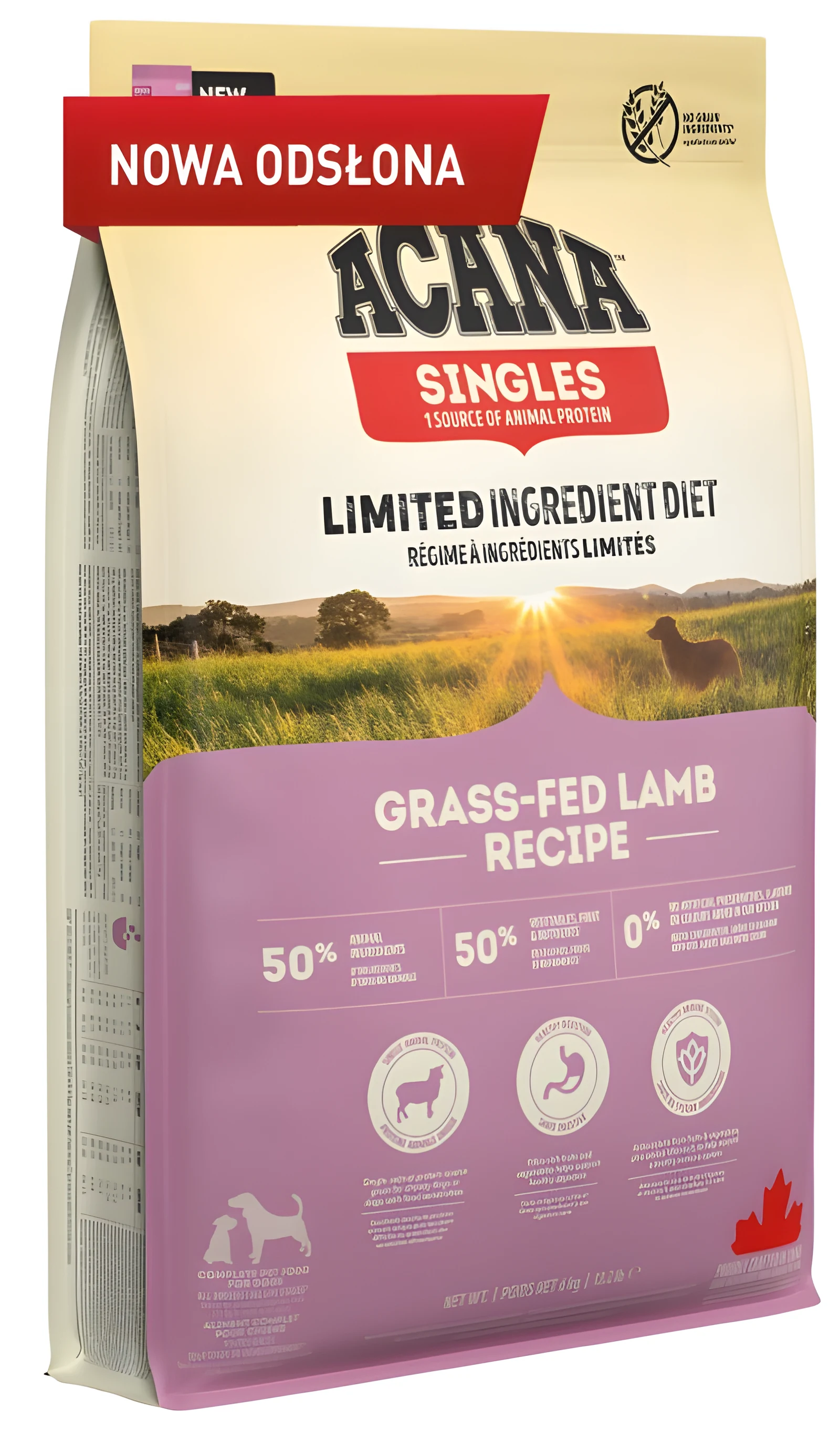Karma sucha dla psa ACANA Grass-Fed Lamb 6kg — zdjęcie 1 z 3