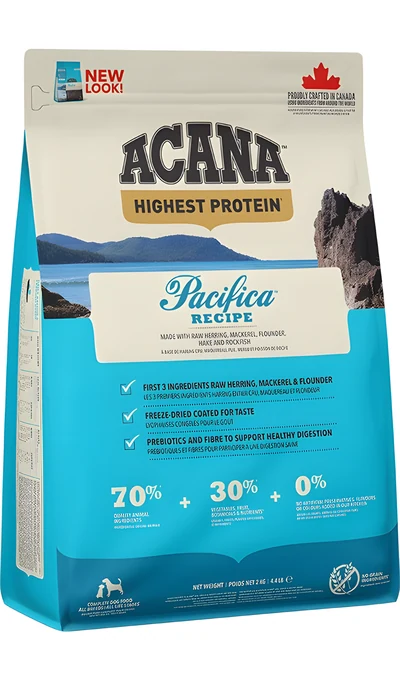 Sucha karma dla psa ACANA Highest Protein Pacifica 2 kg