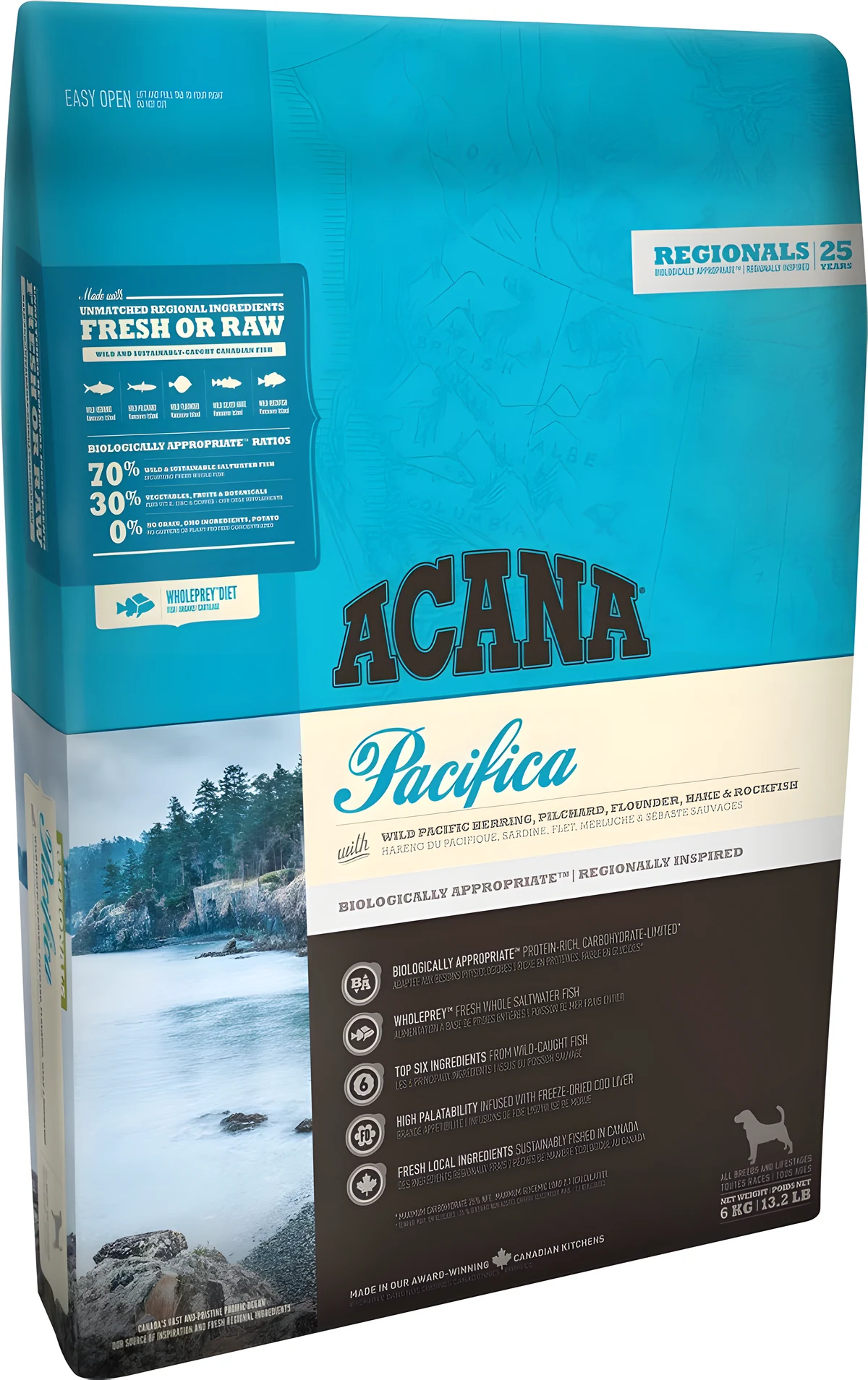 ACANA Pacifica Dog 11,4kg - Wyprzedaż