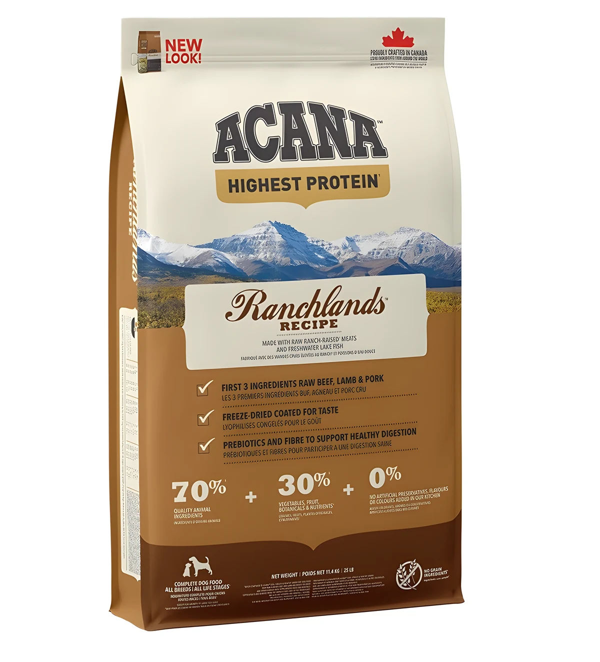 ACANA Ranchlands Dog 11,4kg - Wysoka Bialko