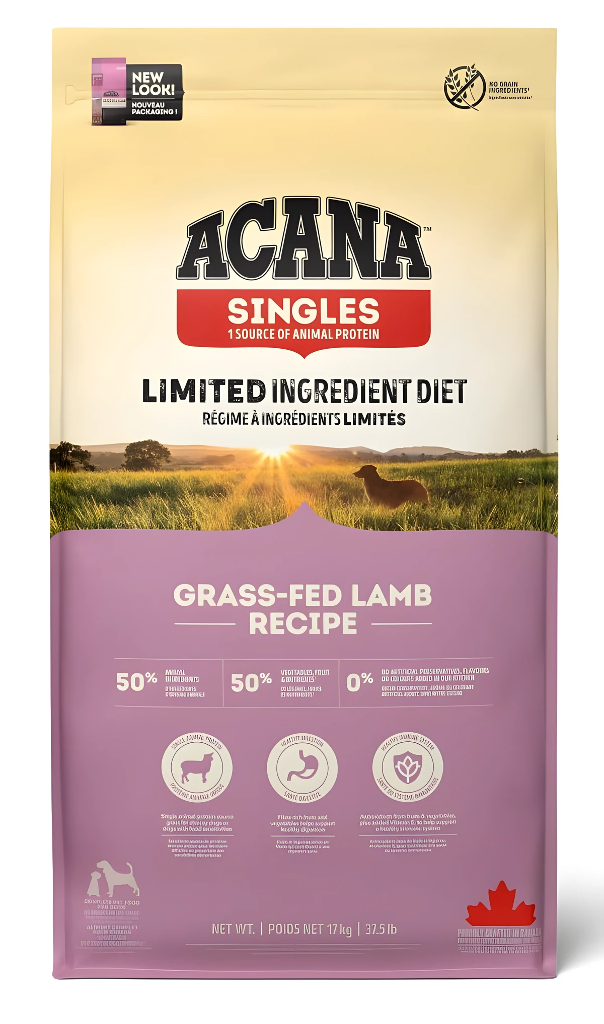 ACANA Singles Grass-fed Lamb - 17 kg