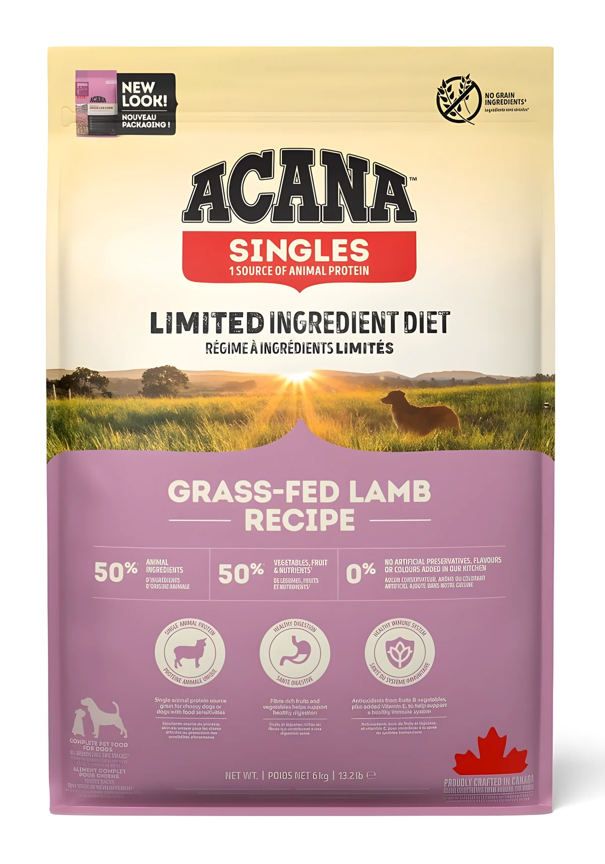 ACANA Singles Grass-Fed Lamb - Sucha Karma 6 kg