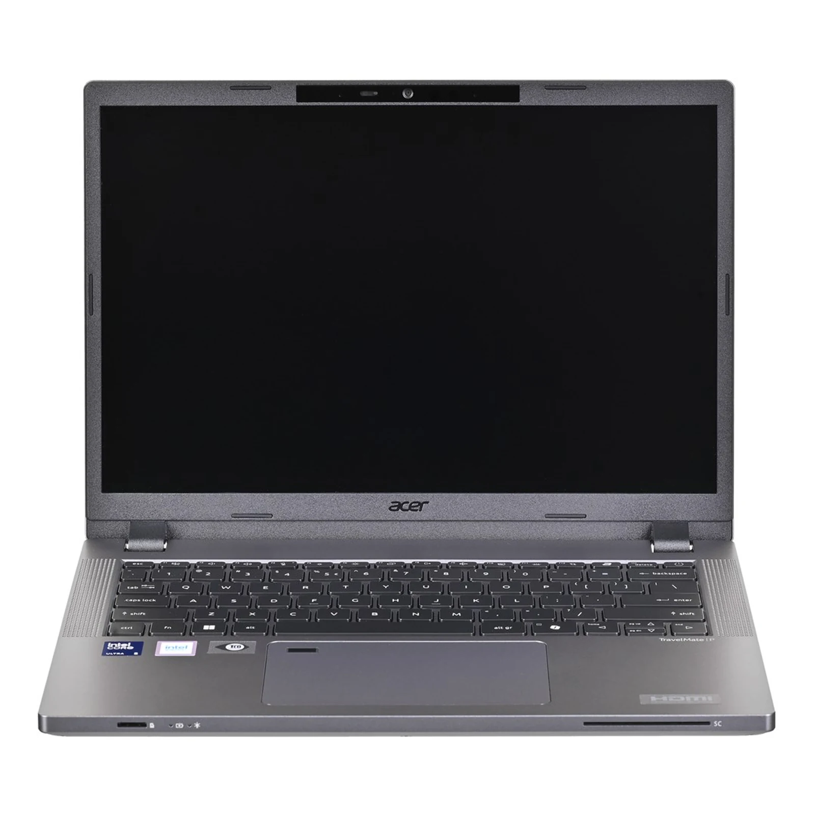 Laptop Acer TravelMate P2 TMP214-75-G3-TCO Ultra 5 14" WUXGA IPS 300 nitów, 16 GB DDR5 5600, 512 GB SSD, Intel Arc Graphics, Windows 11 Pro, stalowosz — zdjęcie 1 z 8