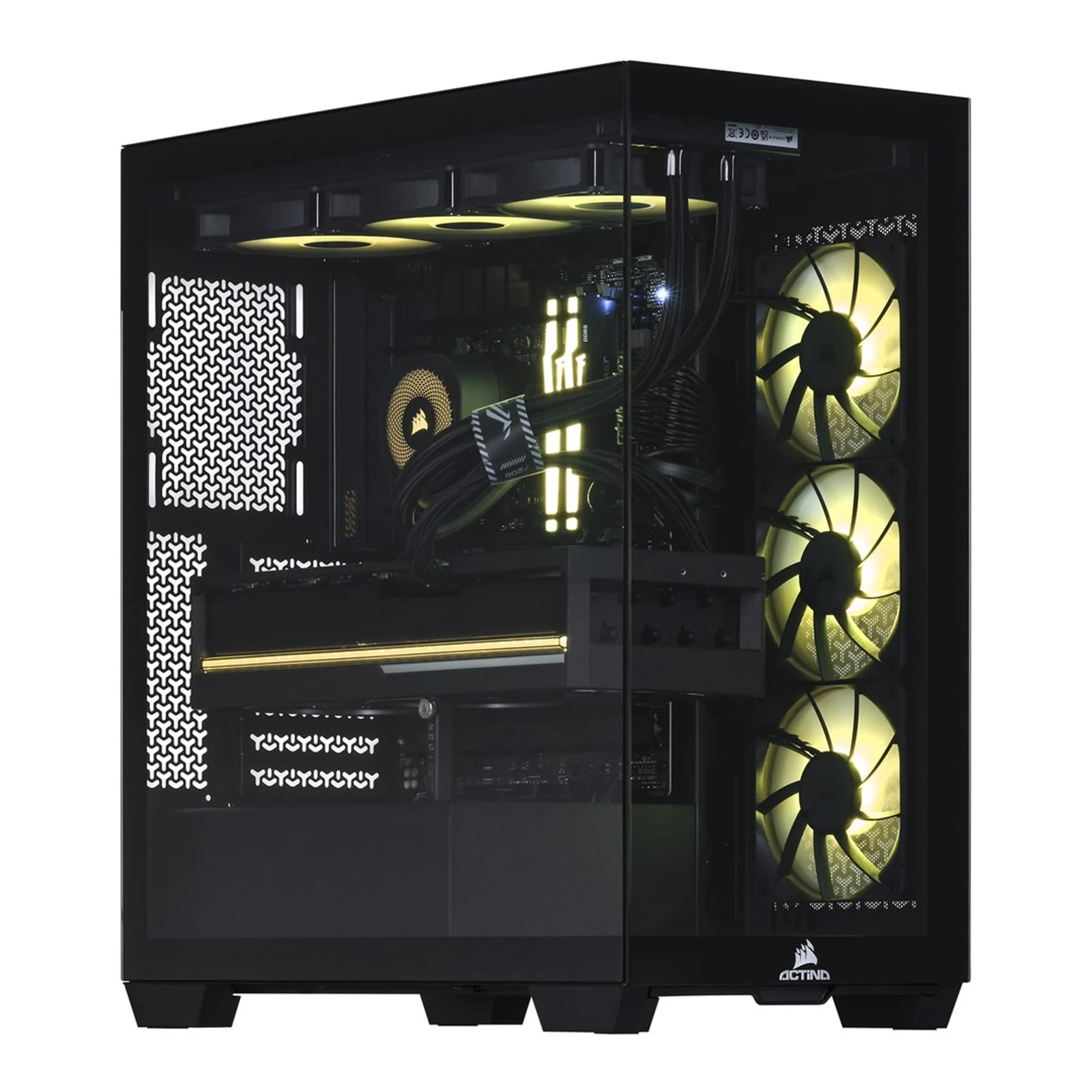 Actina iCUE 9800X3D/64B/2TB/RTX5090/1000W - Komputer Gaming — zdjęcie 1 z 8