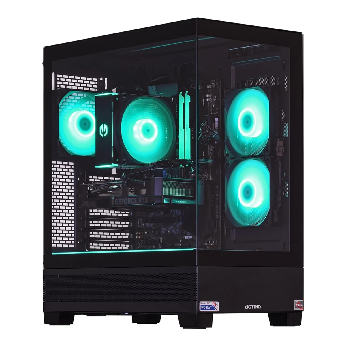Actina View 5600X - Komputer Gaming 32GB/1TB/RTX5060
