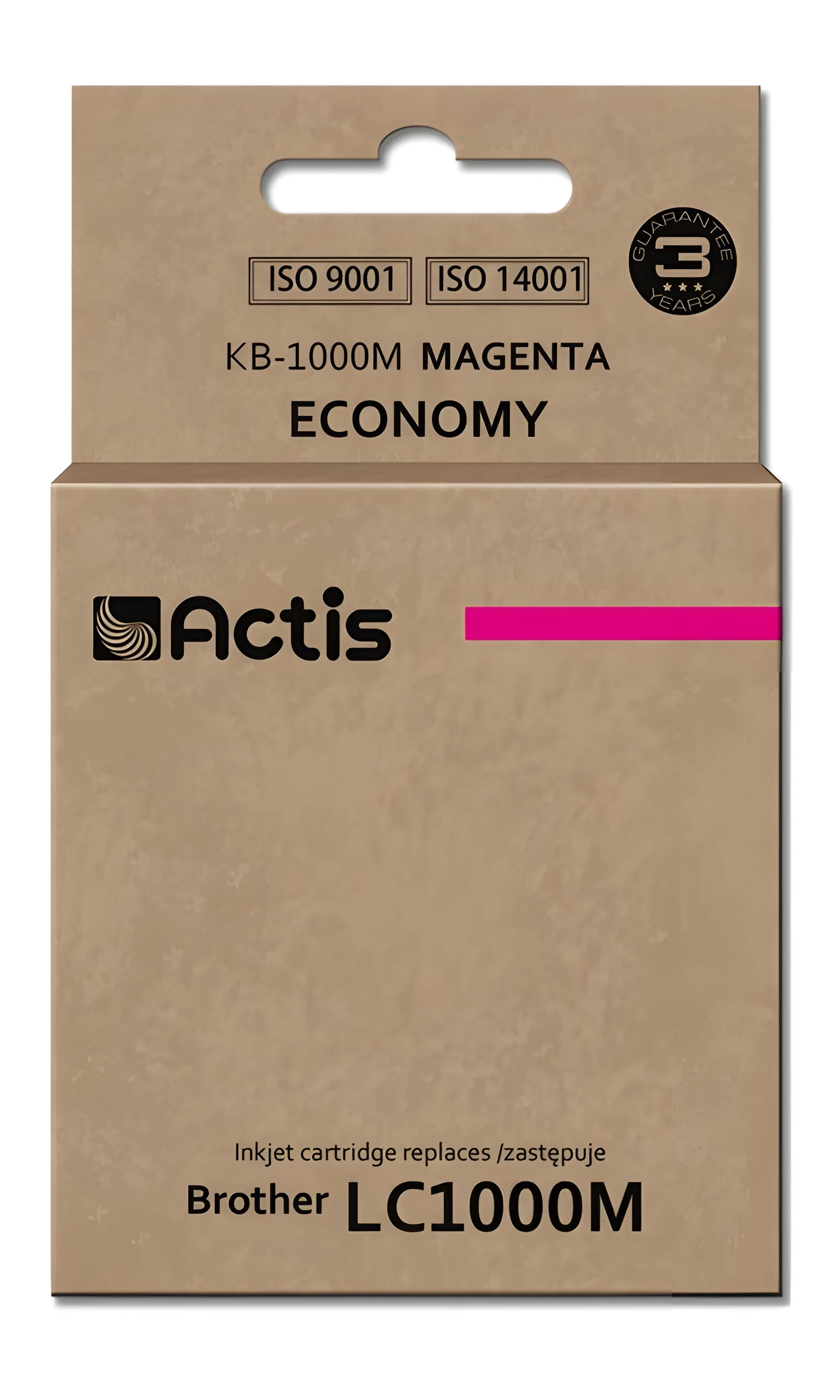 Actis KB-1000M Tusz 36ml Czerwony Do Brother