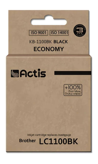 Tusz zamiennik Actis KB-1100Bk do drukarek Brother
