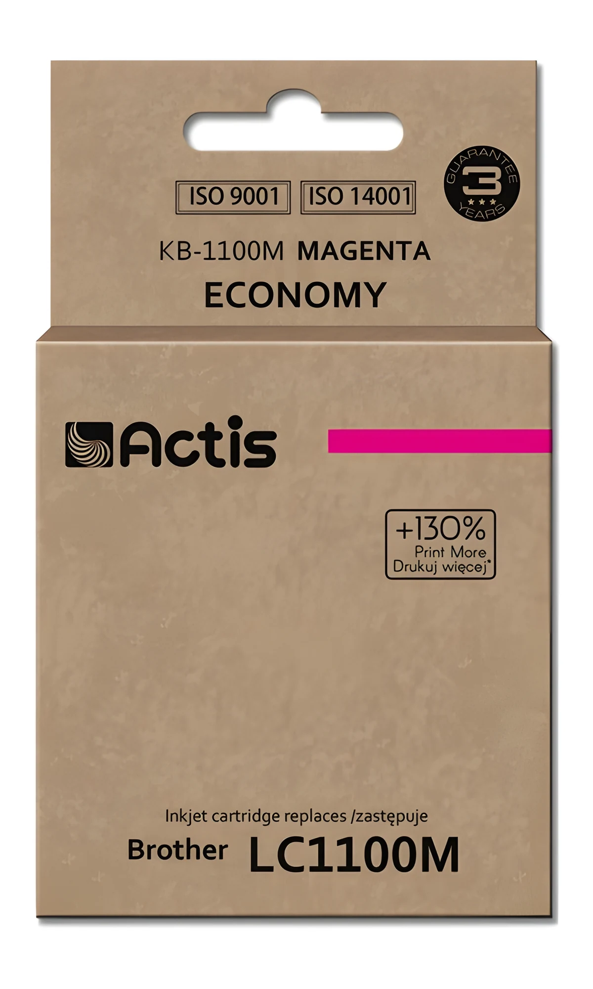 Actis KB-1100M Tusz 19ml Czerwony do Brother