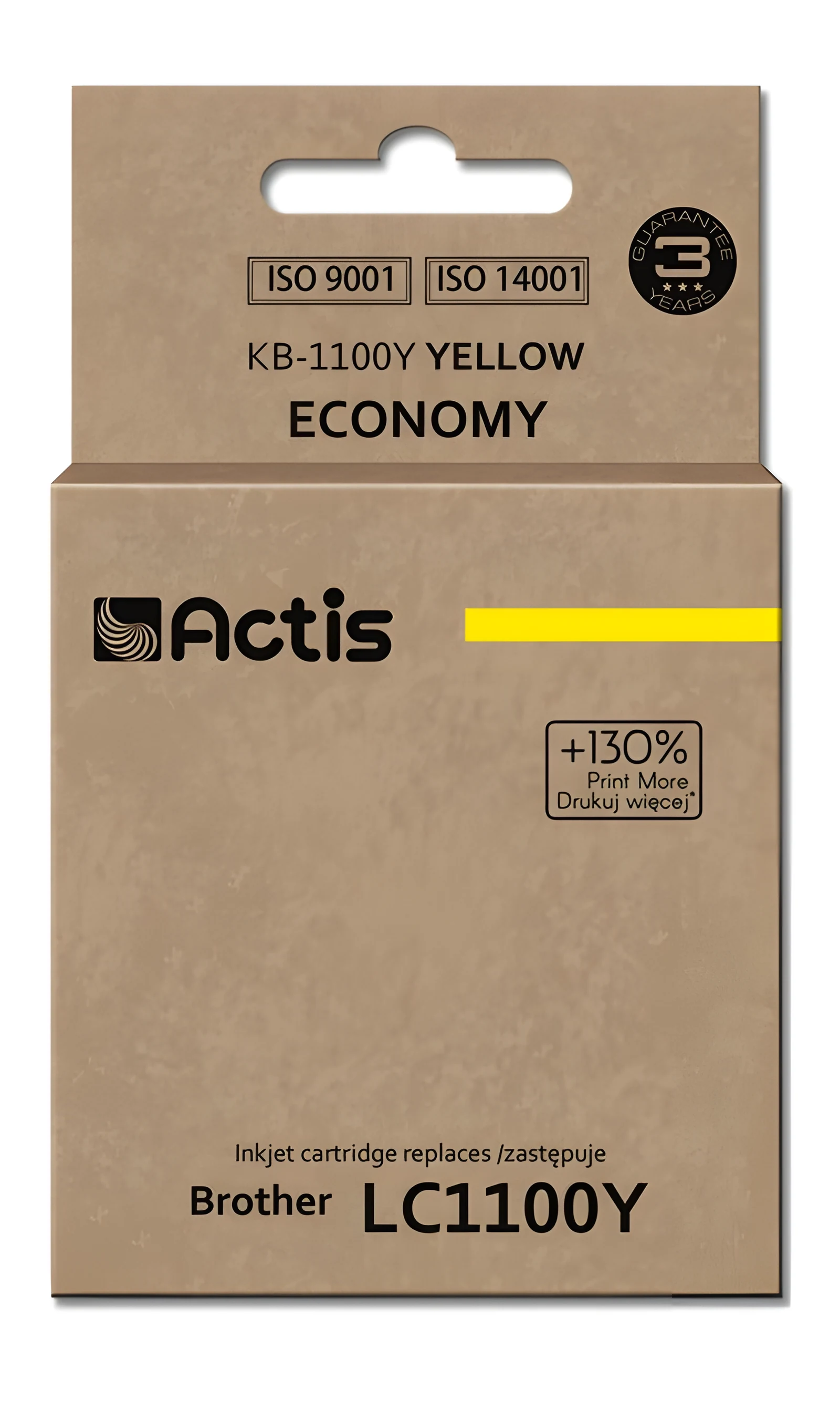 Actis KB-1100Y Tusz, Kompatybilny z Brother