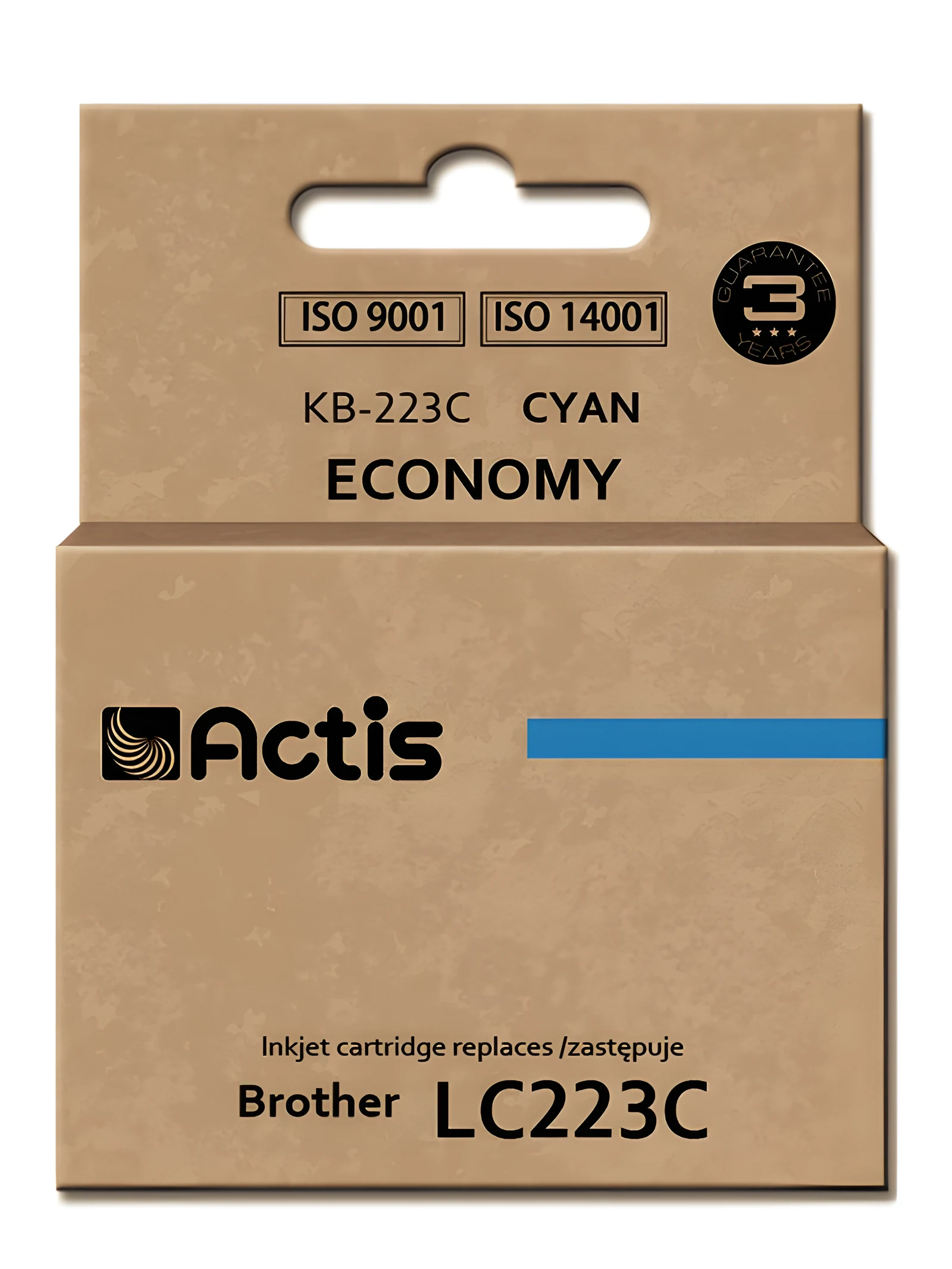 Actis KB-223C Tusz 10ml Niebieski Do Brother