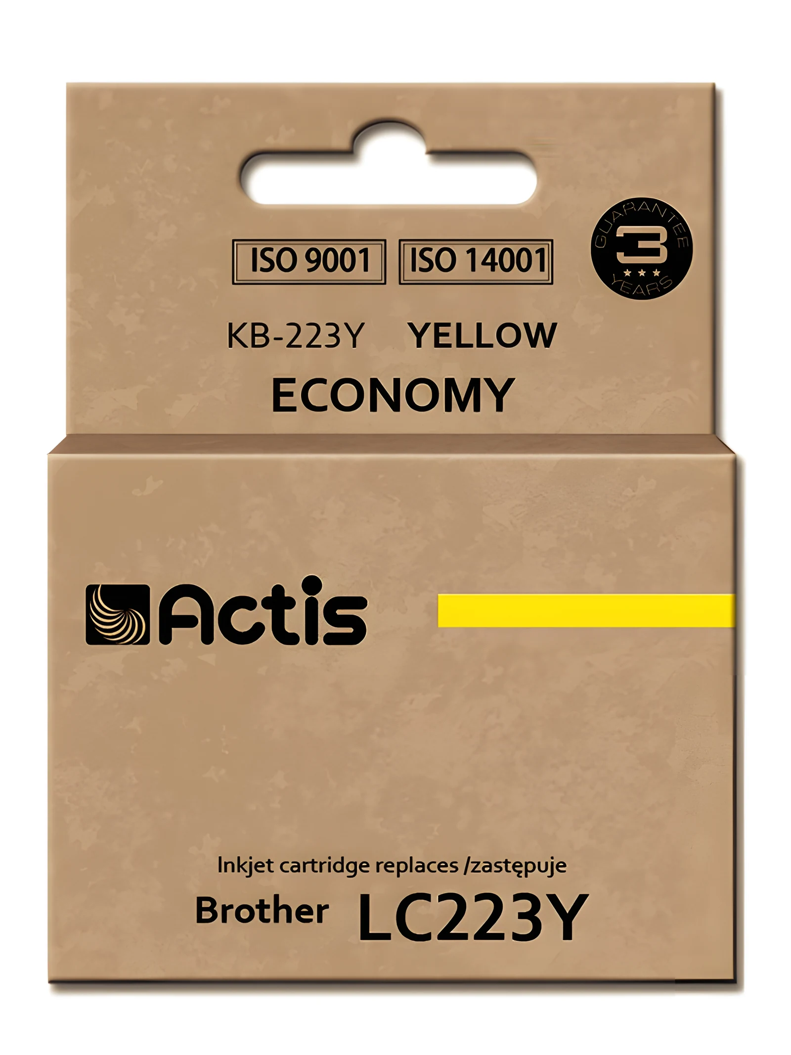 Actis KB-223Y Tusz, Zamiennik Brother LC223Y, 10ml