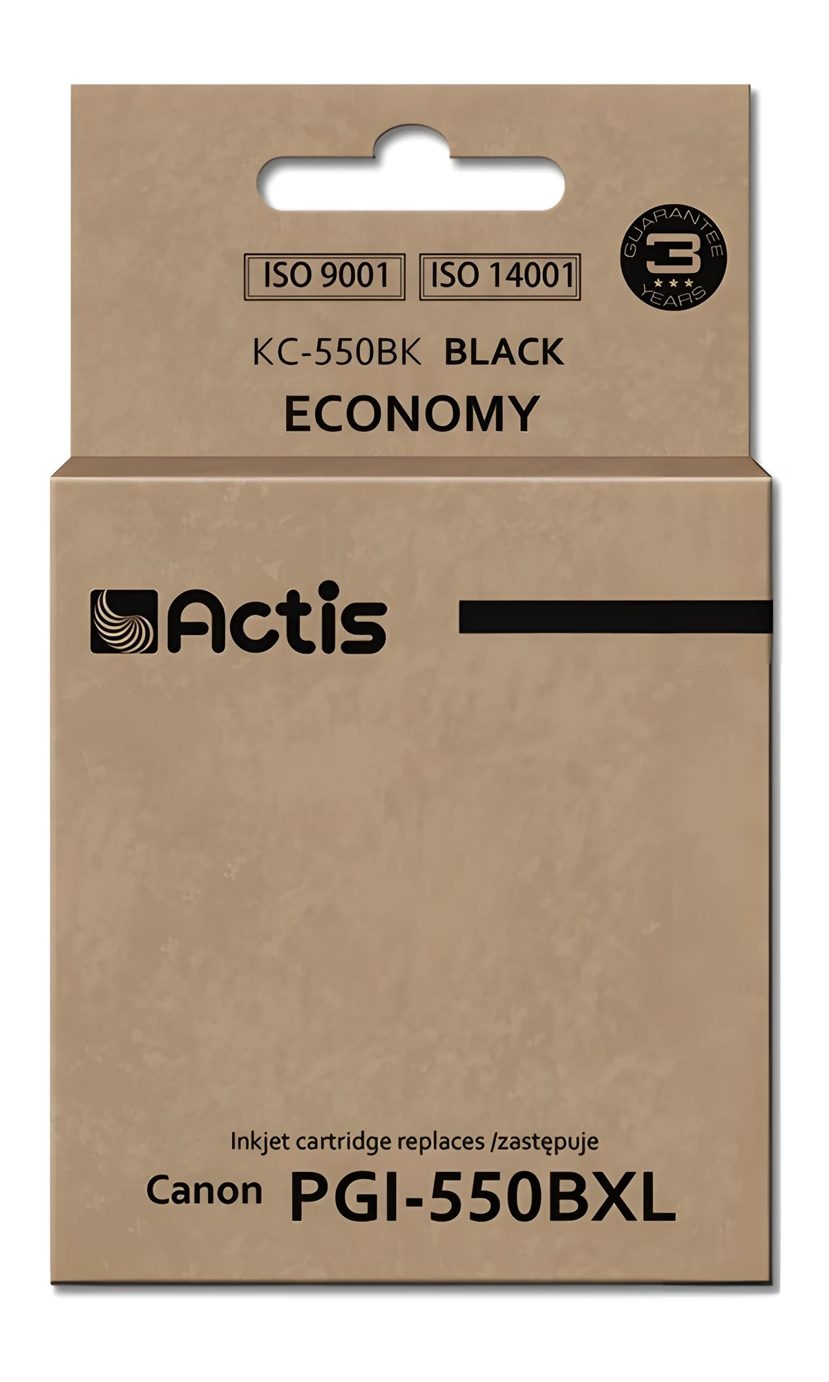 Actis KC-550Bk Tusz czarny do Canon PIXMA (23 ml)