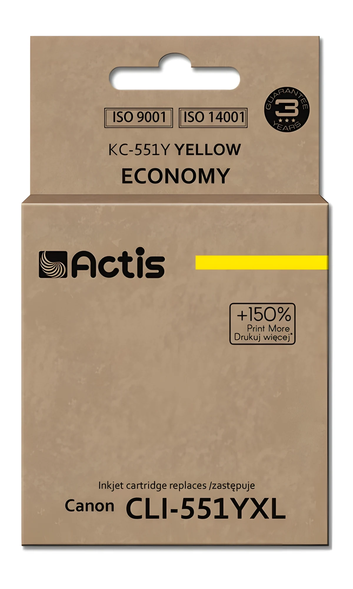 Actis KC-551Y Tusz Kompatybilny z Canon PIXMA