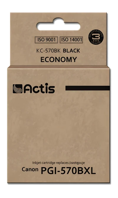 Tusz zamiennik Actis KC-570BK do Canon PGI-570BK, 22 ml, czarny