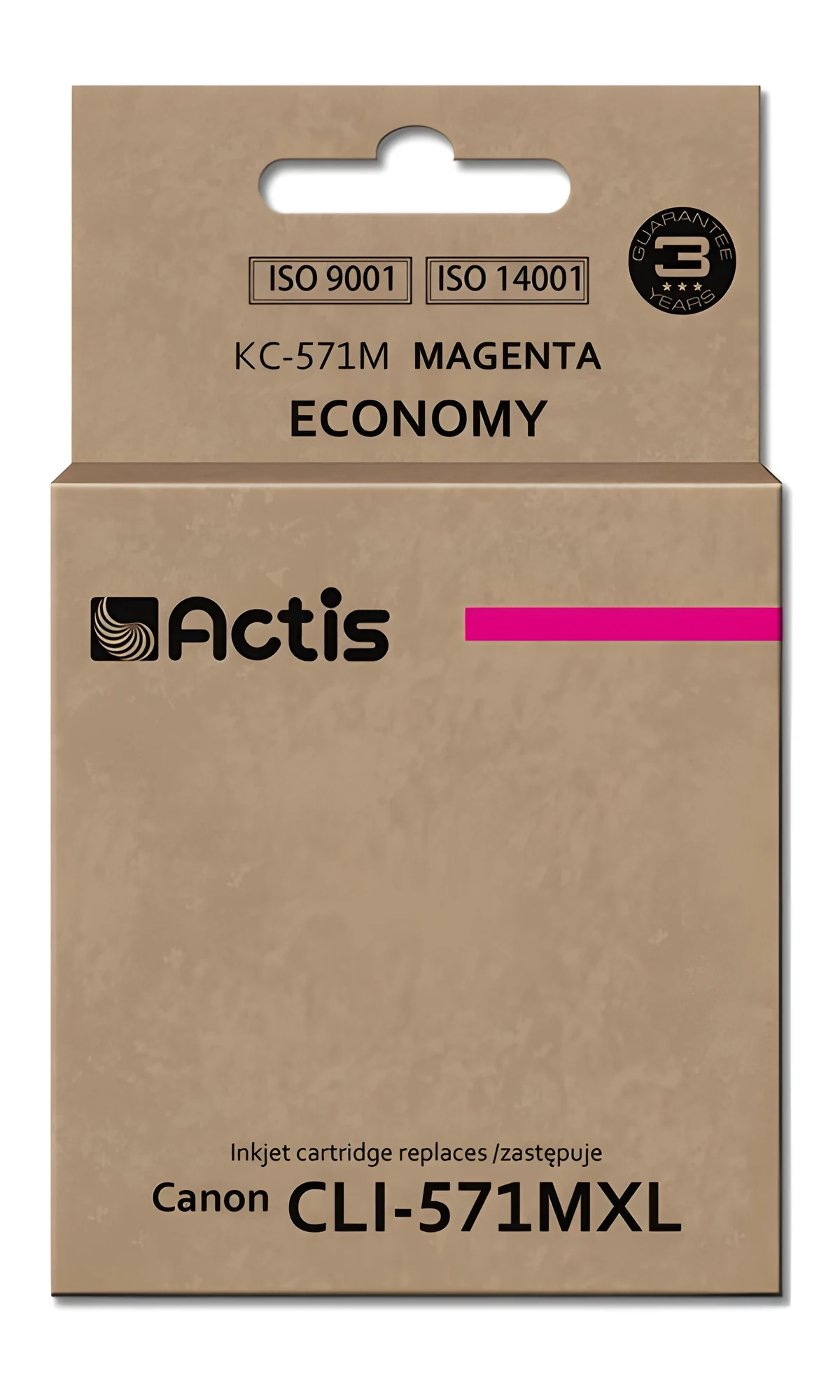 Actis KC-571M Tusz 12 ml Czerwony do Canon Pixma