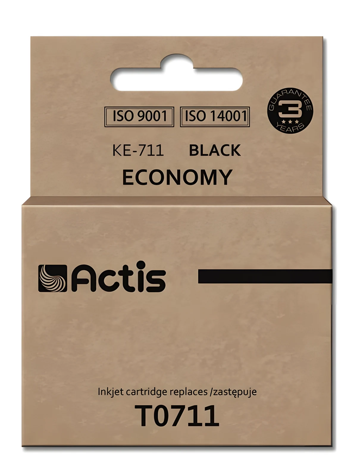 Tusz czarny Actis KE-711 15ml do drukarek Epson Stylus
