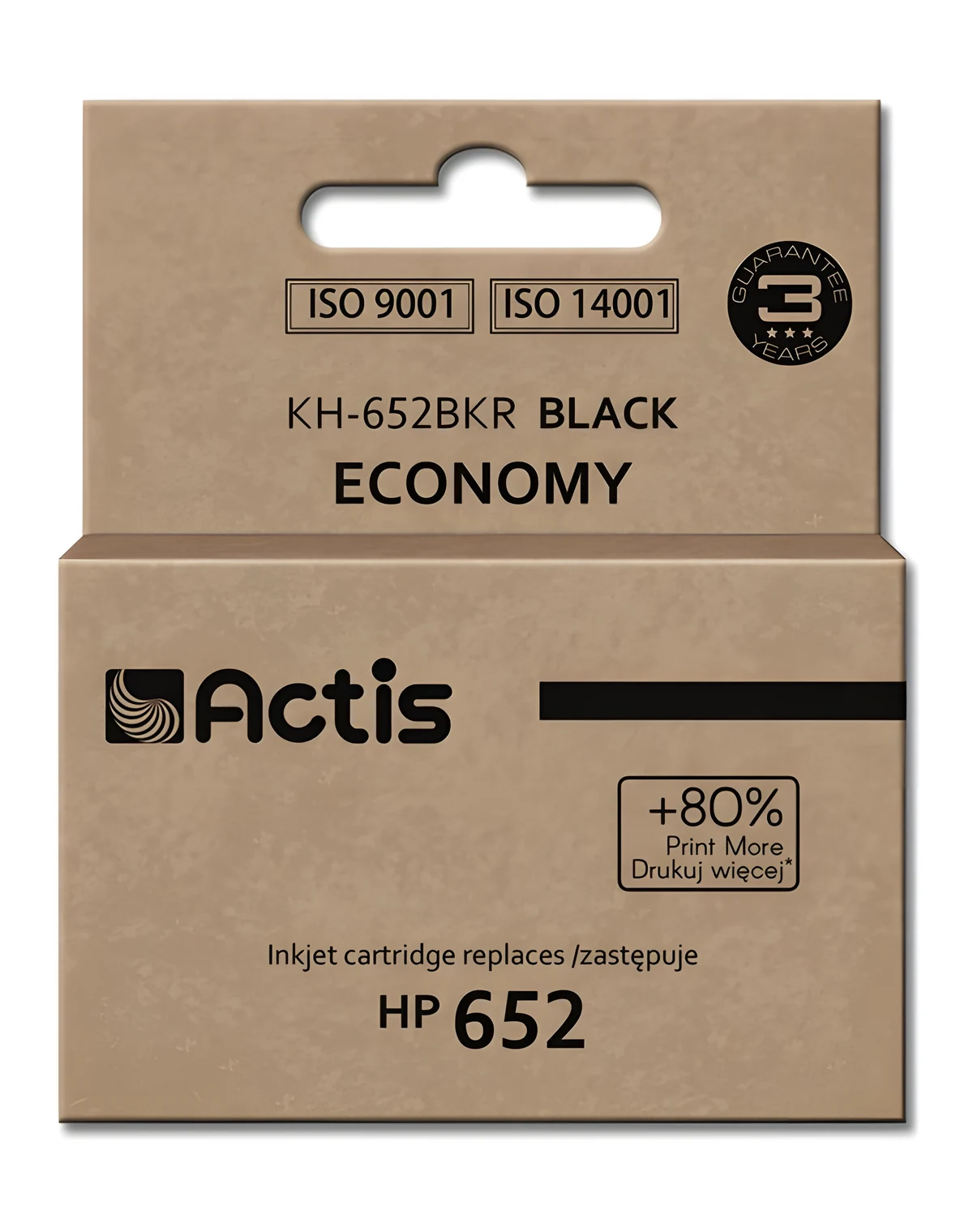 Actis KH-652BKR Tusz, Kompatybilny z HP Deskjet