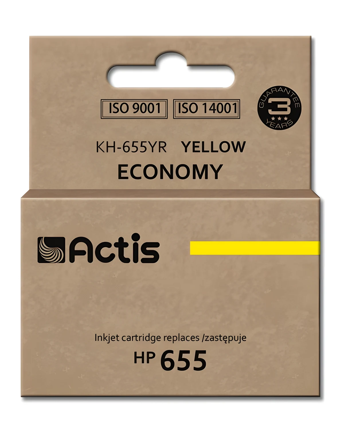 Tusz zamiennik Actis KH-655YR do drukarek HP 655 (żółty)