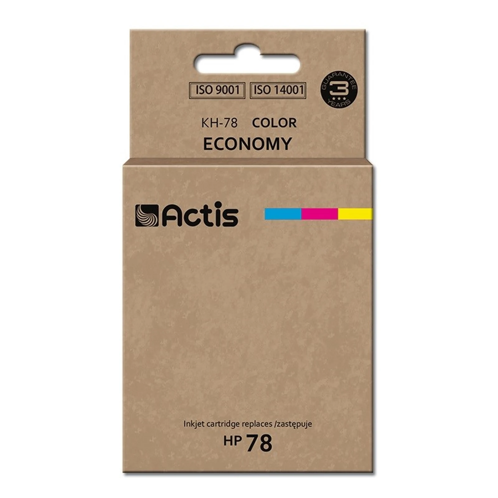 Tusz Actis KH-78, Zamiennik HP 78 C6578D, 47 ml, Kolorowy