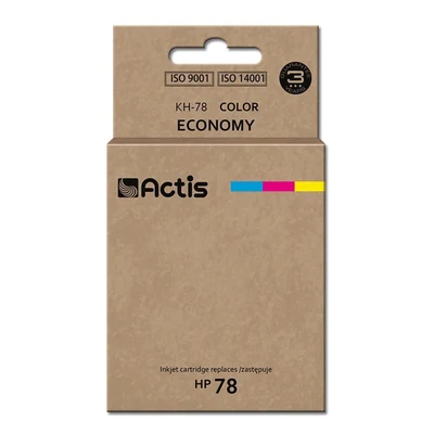 Tusz Actis KH-78, Zamiennik HP 78 C6578D, 47 ml, Kolorowy