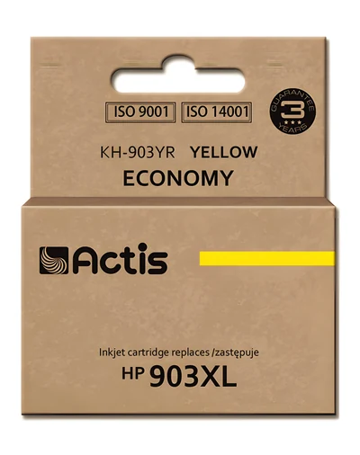 Tusz Actis KH-903YR - Zamiennik HP 903XL (żółty)