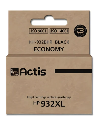 Tusz Actis KH-932BKR, Zamiennik HP 932XL, 30 ml, Czarny
