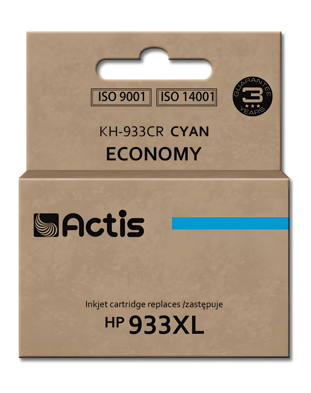 Actis KH-933CR Tusz, Zamiennik HP 933XL, 13ml, Niebieski