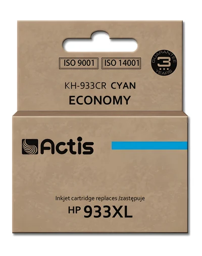 Tusz Actis KH-933CR, Zamiennik HP 933XL, 13 ml, Niebieski