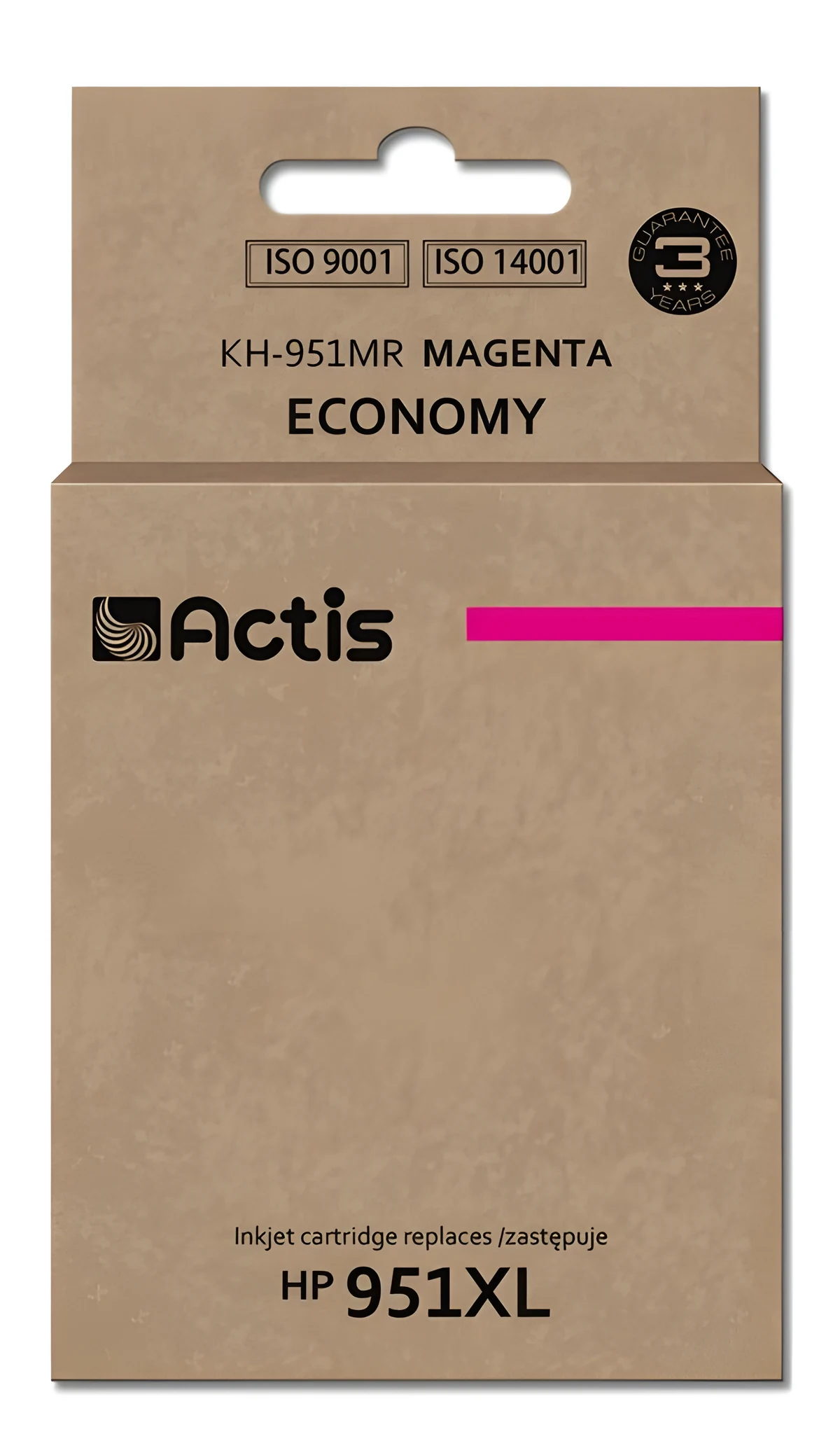 Tusz Actis KH-951MR, Zamiennik HP 951XL, 25 ml, Czerwony