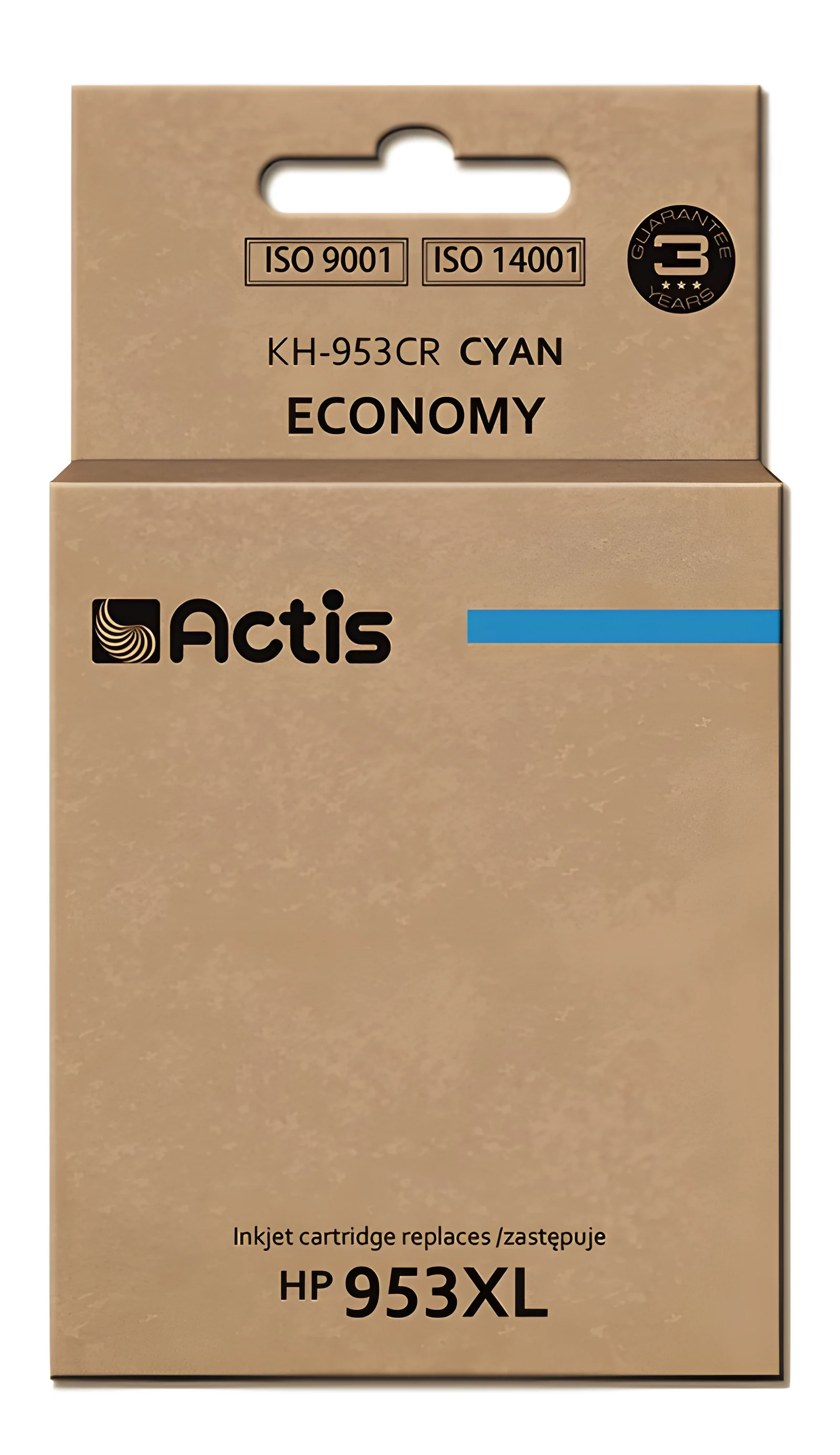 Tusz Actis KH-953CR - Zamiennik HP 953XL 25ml Niebieski