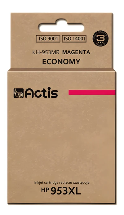 Tusz zamiennik Actis KH-953MR do HP 953XL F6U17AE, kolor czerwony