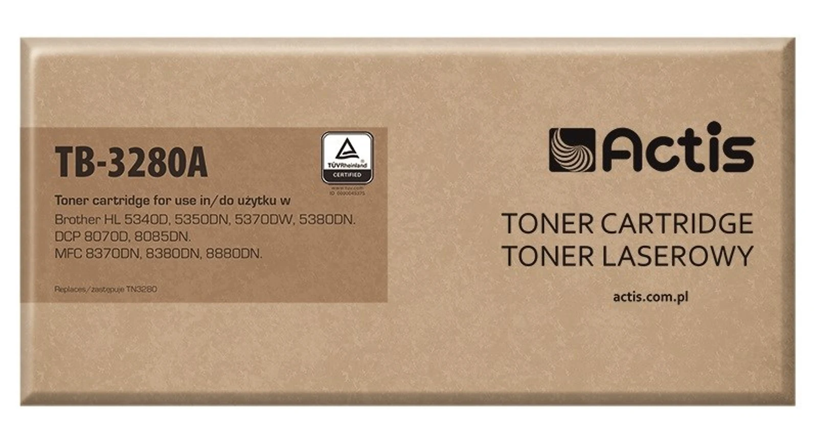 Toner Actis TB-3280A - Zamiennik do drukarek Brother TN-3280