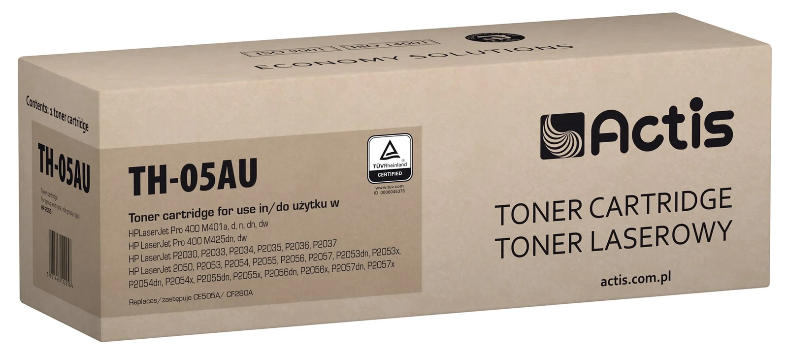 Actis TH-05AU Toner Uniwersalny czarny 2800 stron