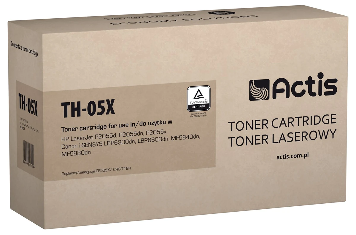 Actis TH-05X Toner Zamiennik HP 05X CE505X, Canon CRG-719H