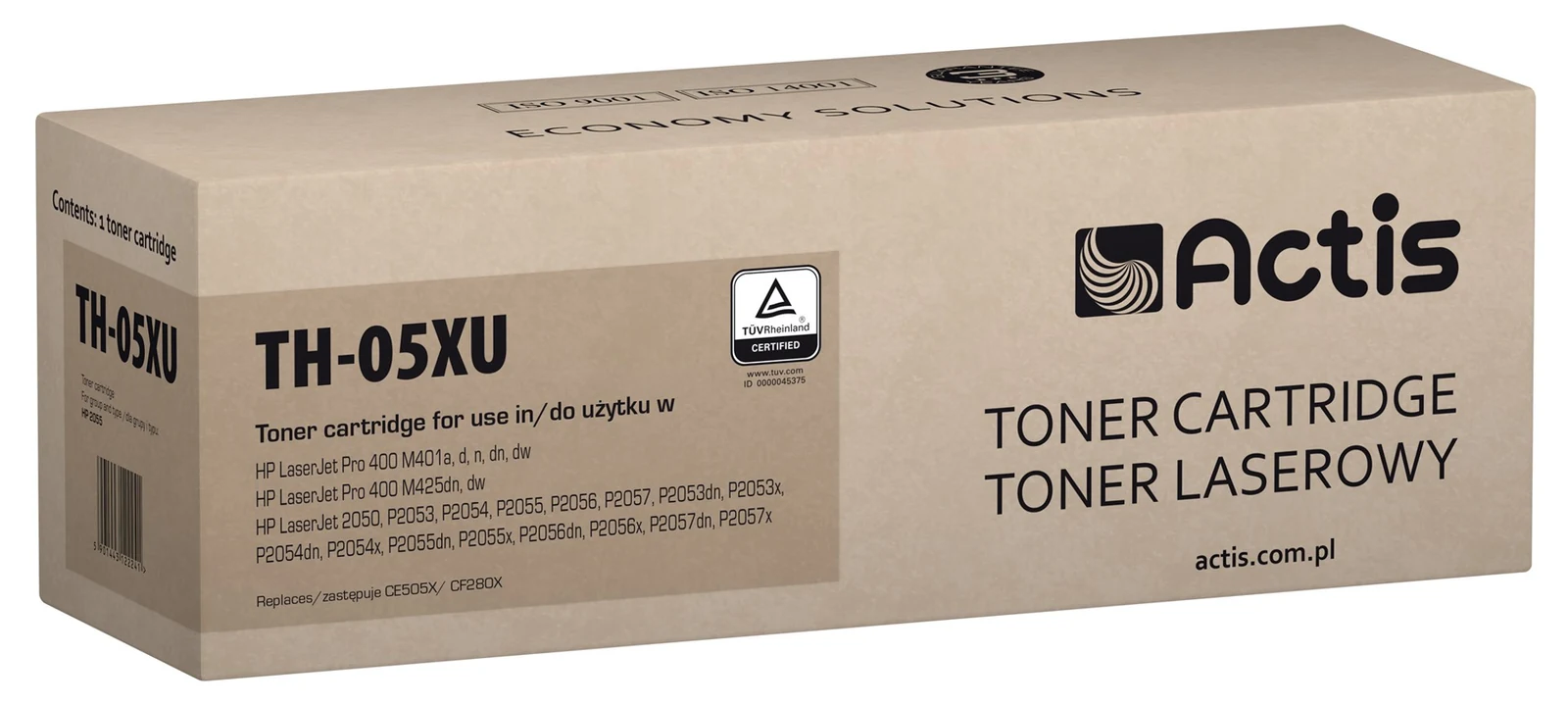 Actis TH-05XU Toner Uniwersalny czarny 7200 stron