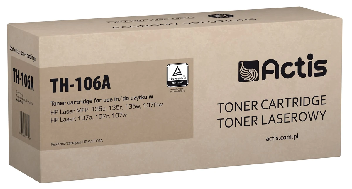 Actis TH-106A Toner - Zamiennik HP W1106A