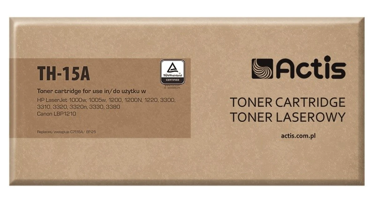 Actis TH-15A Toner - Zamiennik HP 15A, 2500 stron