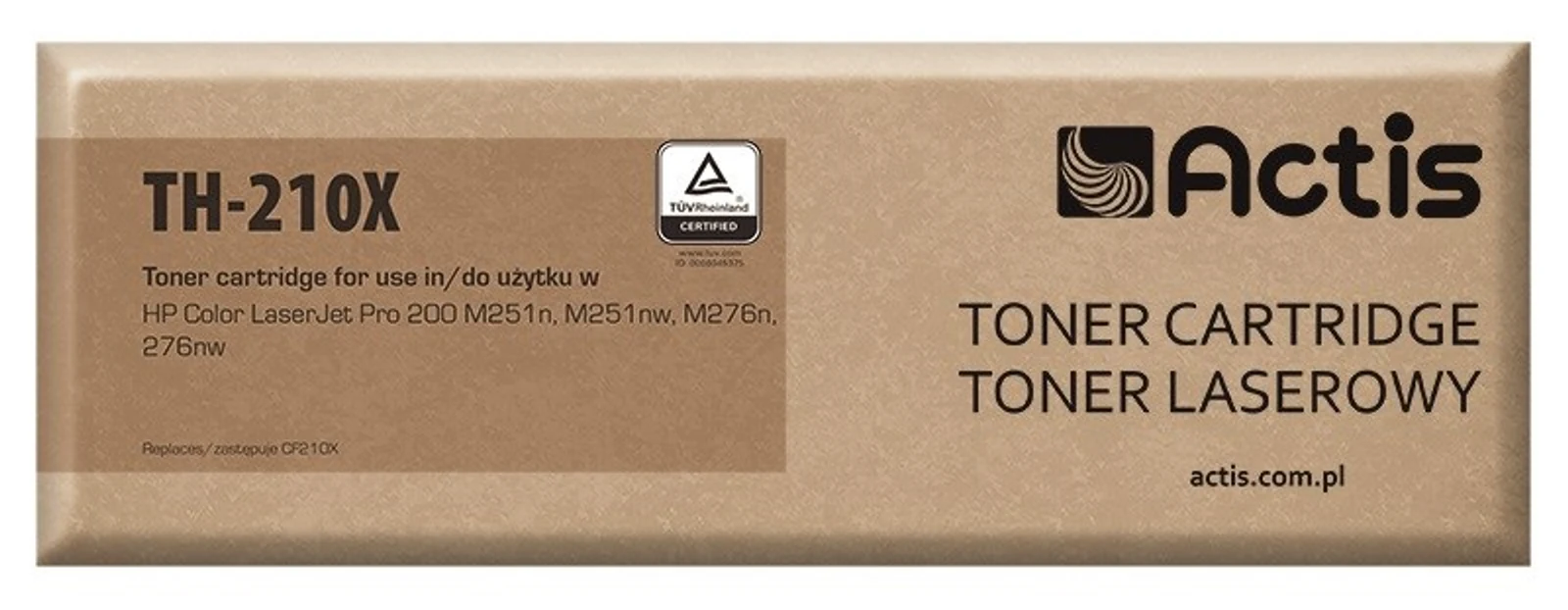 Actis TH-210X Toner Zamiennik HP 131X CF210X, Canon CRG-731BH