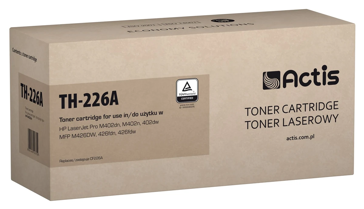 Actis TH-226A Toner, Kompatybilny z HP 226A