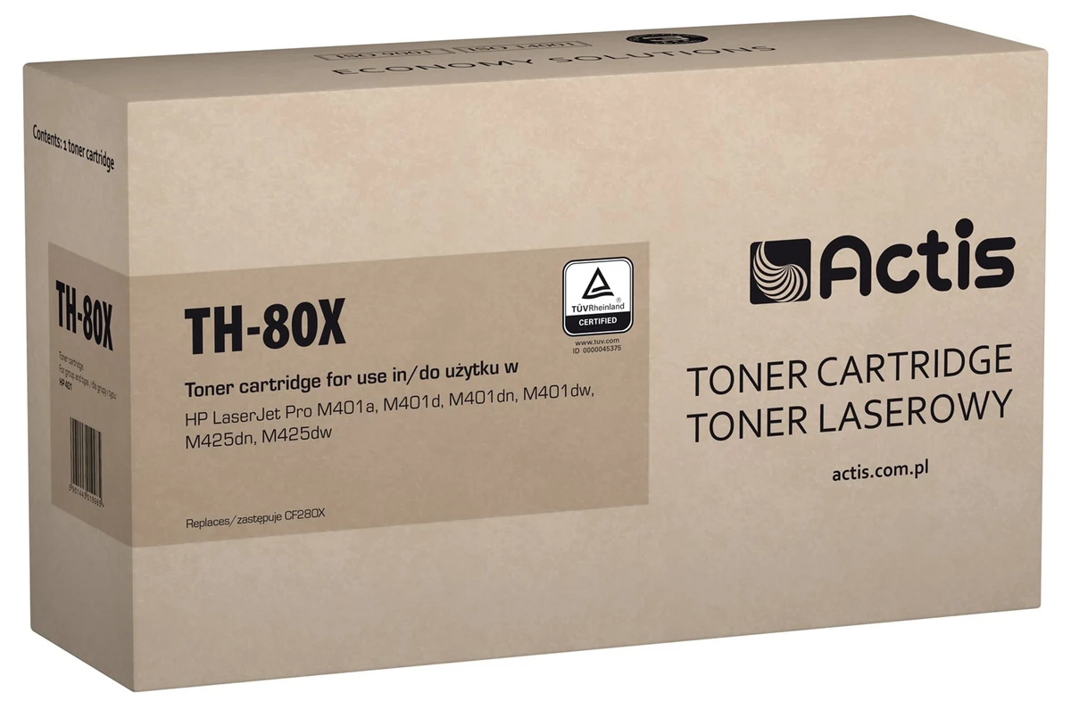 Actis TH-80X Toner Zamiennik HP 80X CF280X