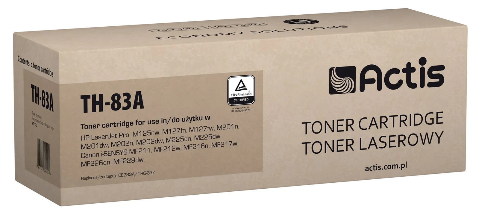 Actis TH-83A Toner Zamiennik HP 83A CF283A