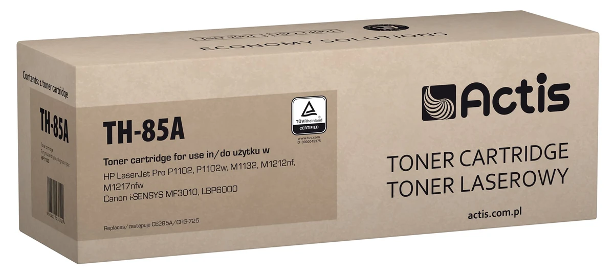 ACTIS TH-85A Toner Zamiennik HP 85A Canon CRG-725