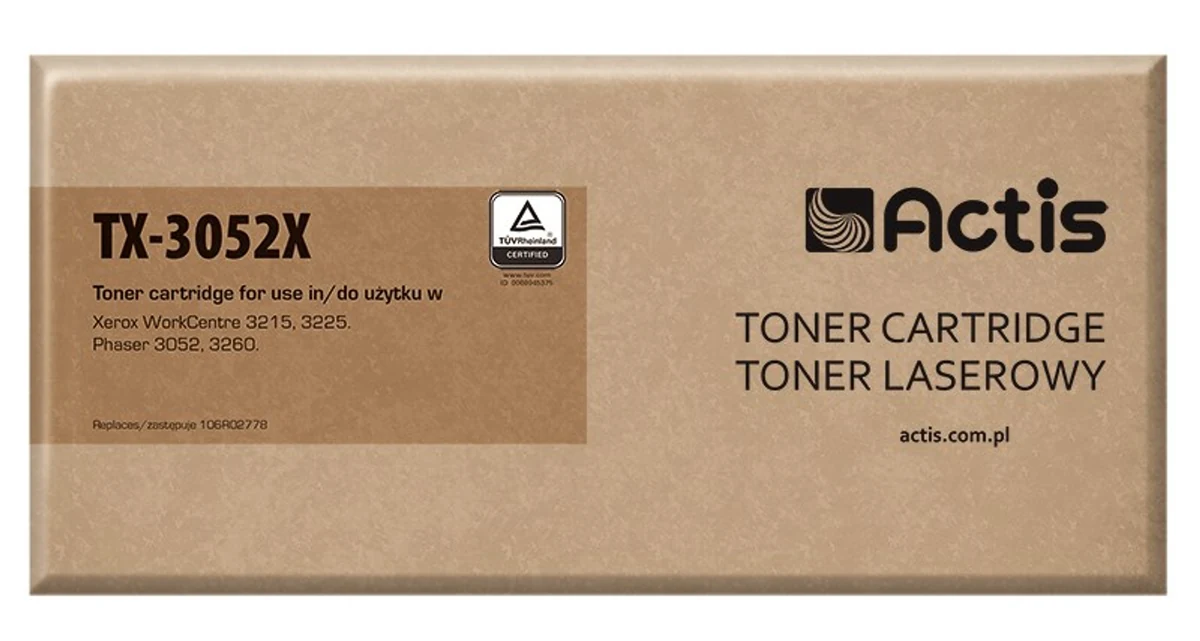 Toner Actis TX-3052X do drukarek Xerox - Zamiennik, 3000 stron