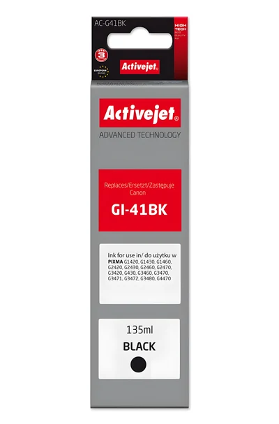 Tusz Activejet AC-G41Bk do drukarek Canon PIXMA