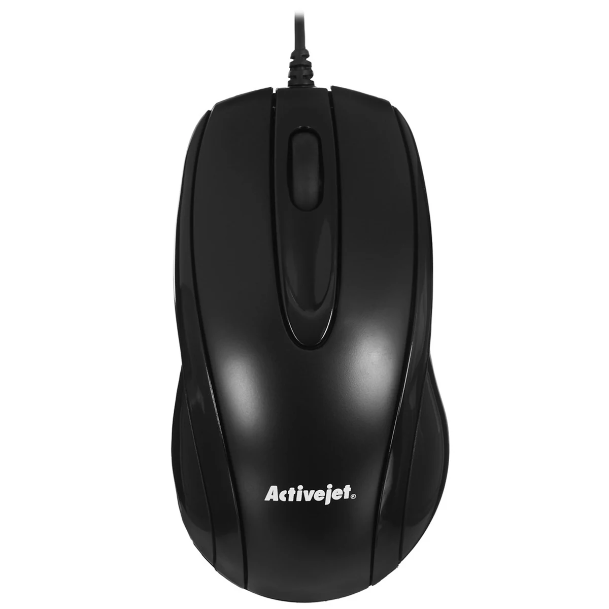 Activejet AMY-083 Mysz przewodowa USB czarna