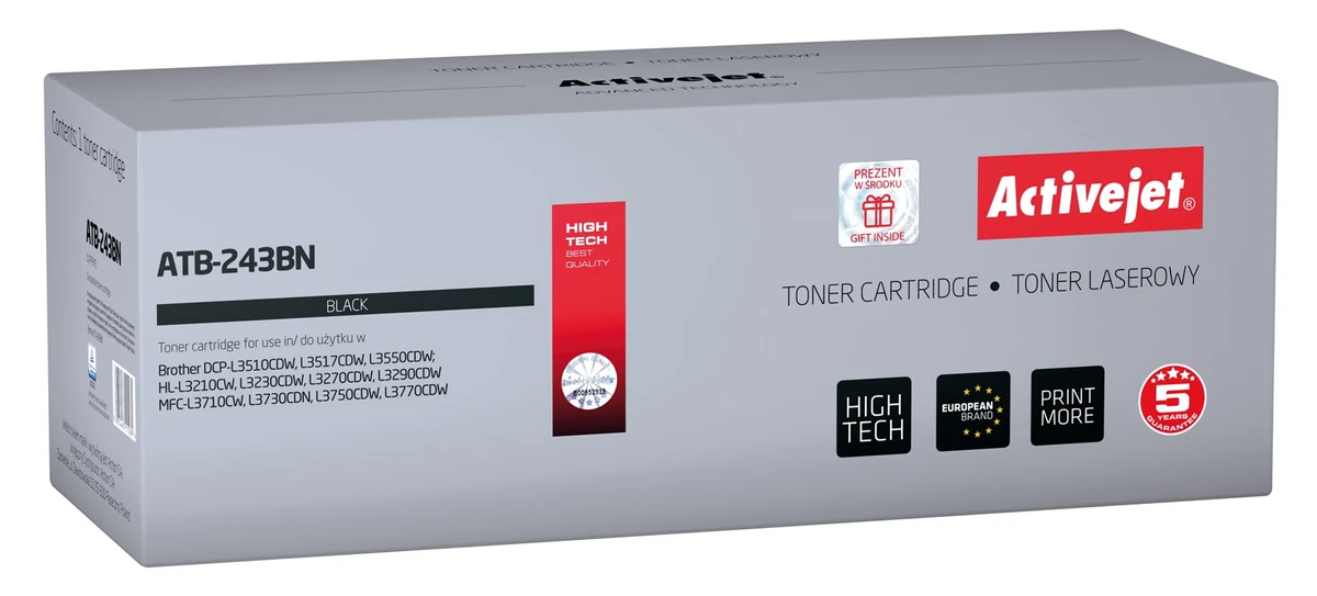 Toner zamiennik Activejet ATB-243BN do drukarek Brother