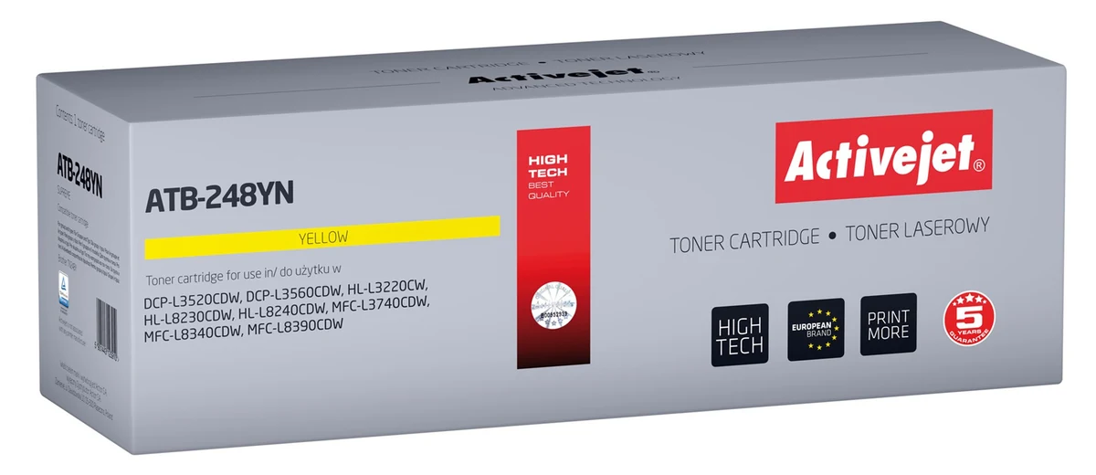 Toner Activejet ATB-248YN do drukarek Brother, 1000 stron