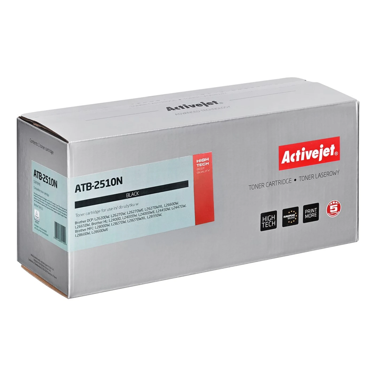 Toner zamiennik Activejet ATB-2510N do drukarek Brother — zdjęcie 1 z 2